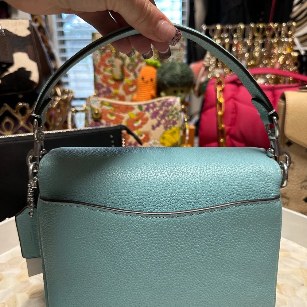 NWT Coach Cassie 19 Tiffany Blue color Rare! So Nice.